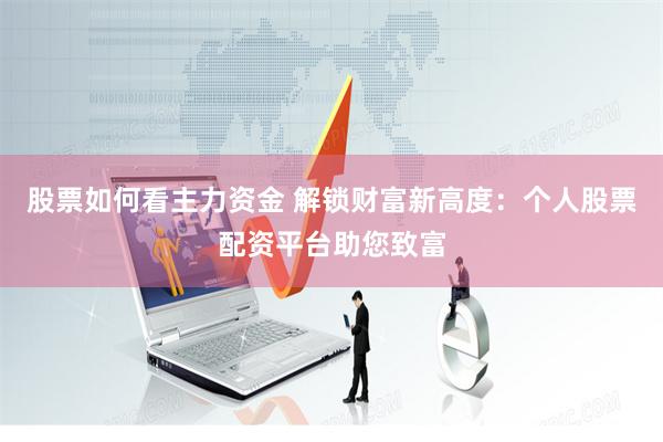 股票如何看主力资金 解锁财富新高度：个人股票配资平台助您致富